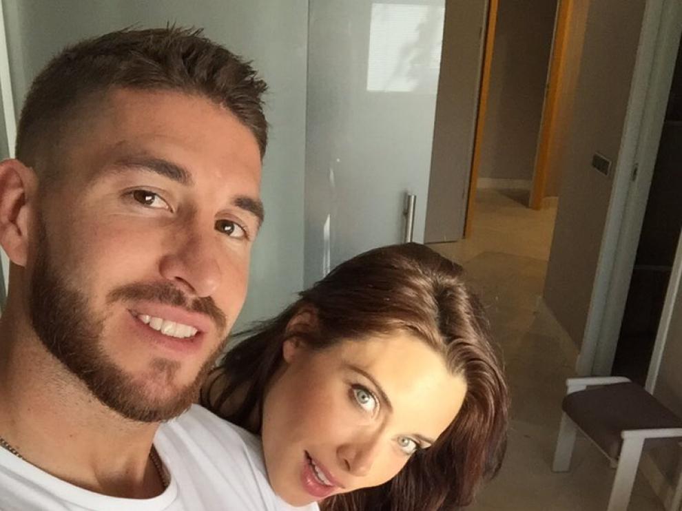 Sergio Ramos y Pilar Rubio con su nuevo hijo