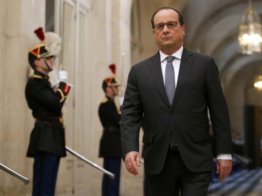 El presidente de Francia, François Hollande