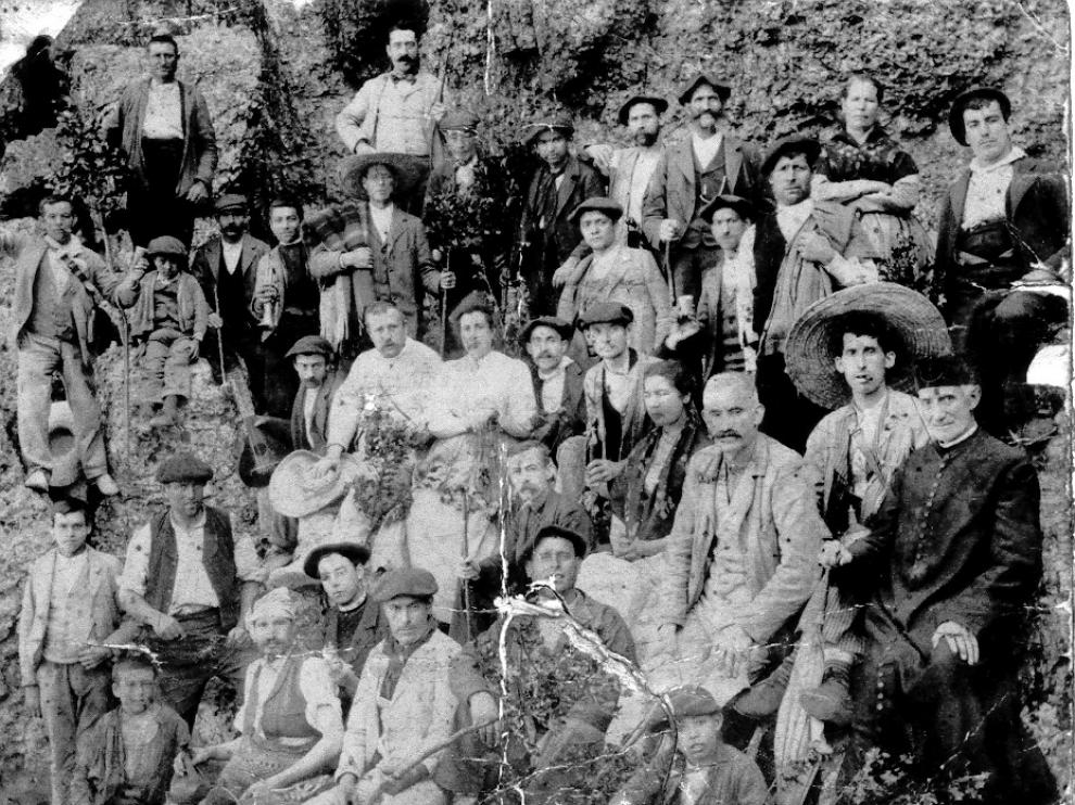 Romería del Quililay. Primer domingo de julio. Tarazona, años 20.
