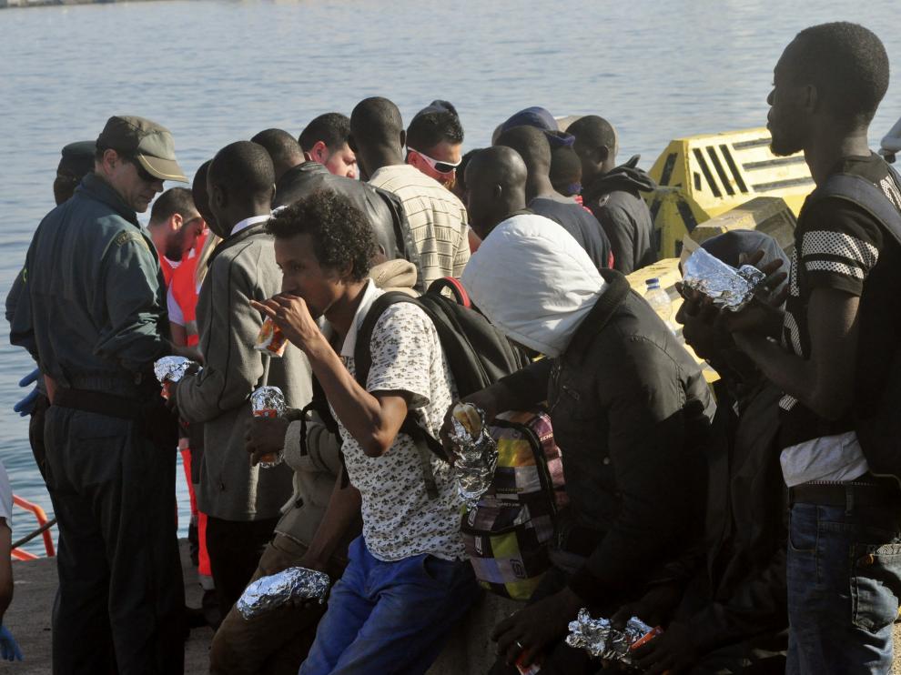 ESPAÑA SUCESOS INMIGRACIÓN