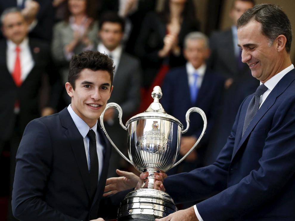 Márquez recoge el Premio Nacional del Deporte