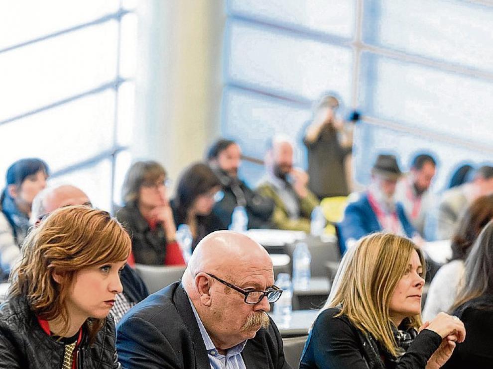 Los periodistas Rhodelinda Juliá, José María Íñigo y Pepa Fernández.