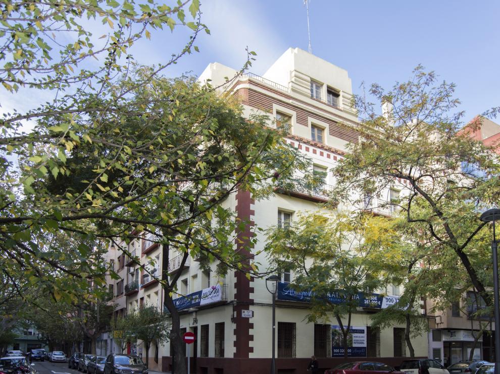 Edificio de la calle de Almagro, 10, que será rehabilitado a partir del año que viene.