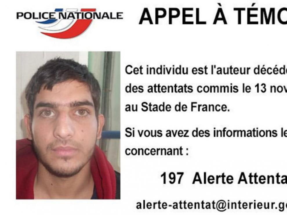 Imagen de uno de los terroristas