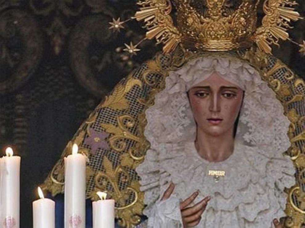 Imagen de Nuestra Señora María Santísima del Amor.