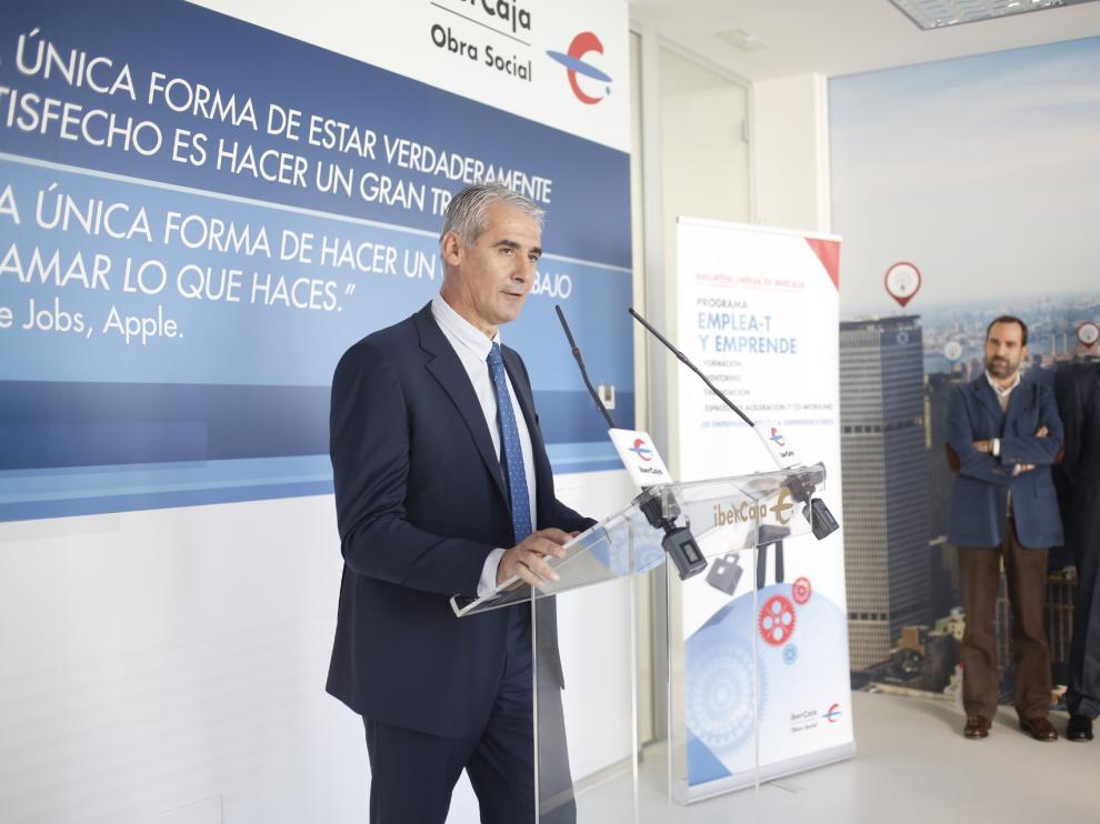 Juan Carlos Sánchez, jefe de la Obra Social de Ibercaja.