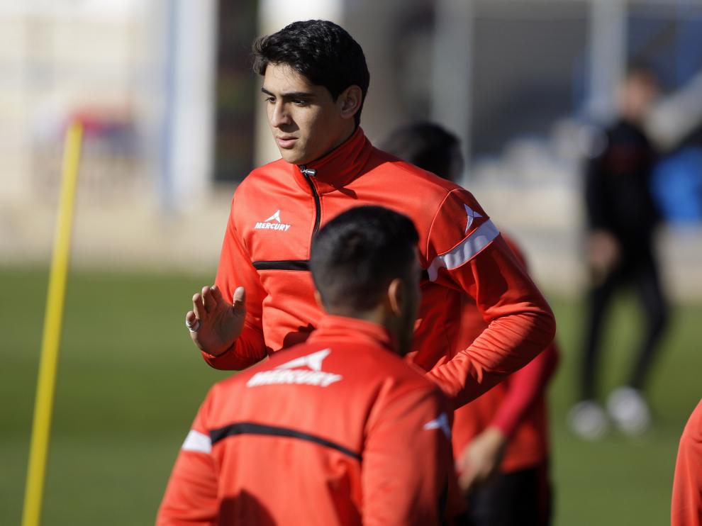 Entrenamiento del Real Zaragoza