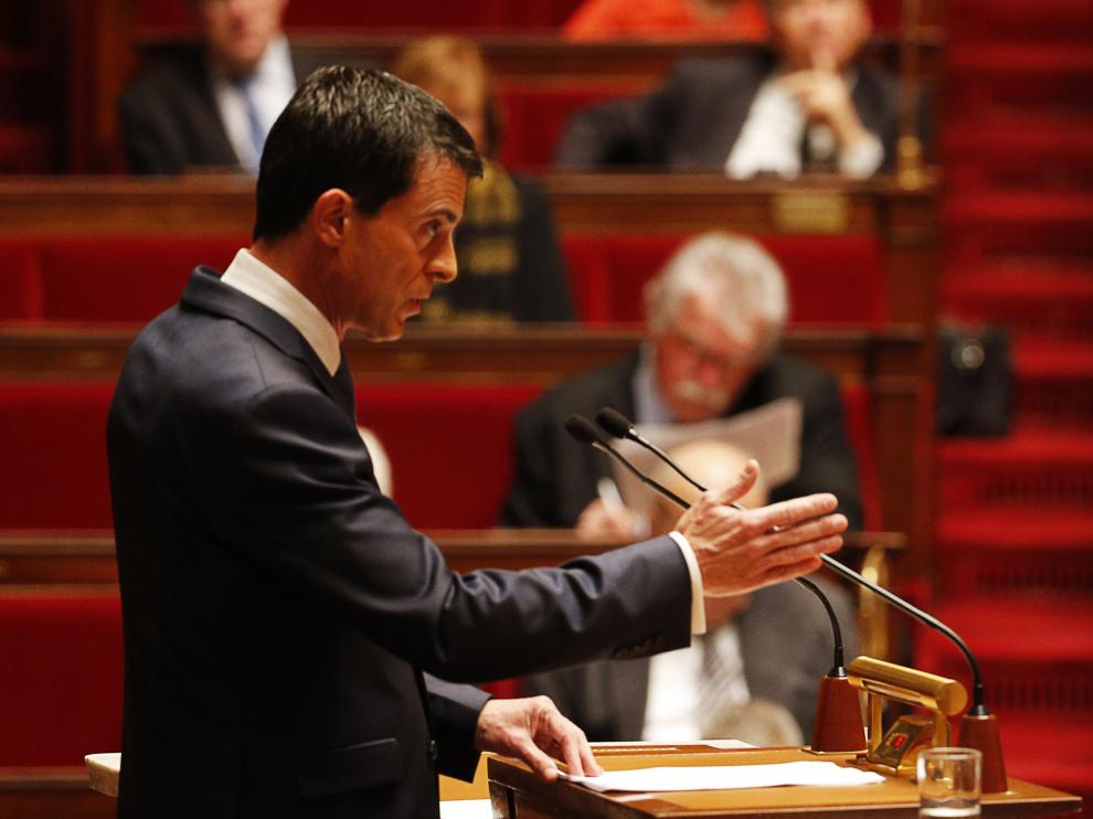 El primer ministro de Francia, Manuel Valls.