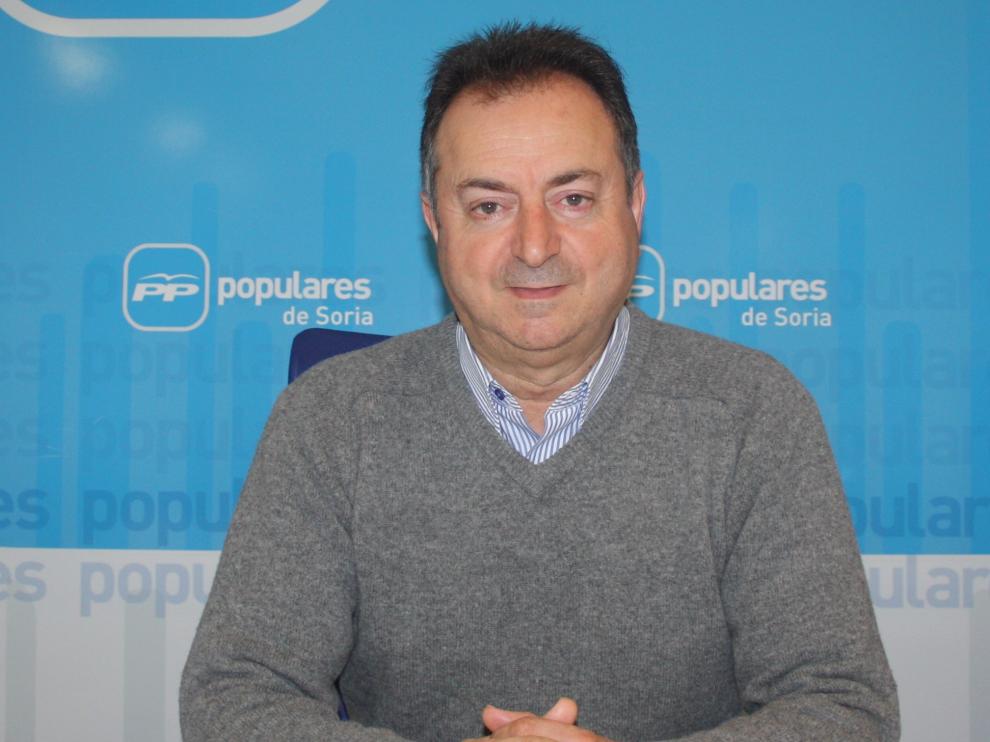 El procurador del Grupo Popular por Soria y alcalde de El Burgo de Osma, Jesús Alonso Romero.