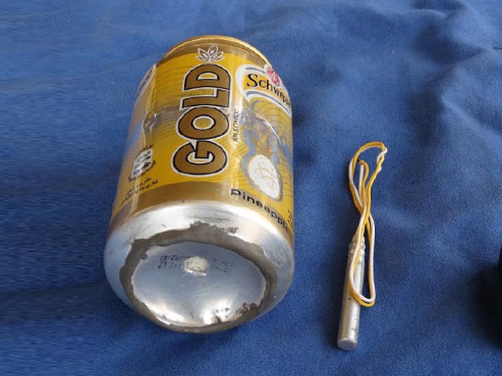 Imagen del supuesto artefacto.