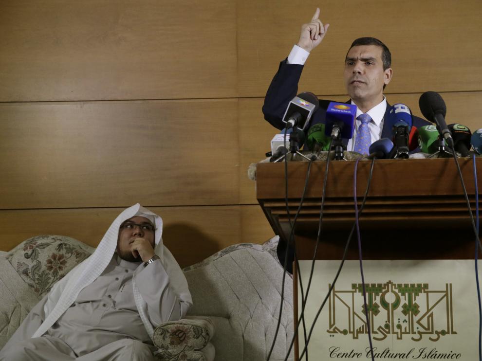 El imán de la mezquita de la M-30 a los musulmanes, Sami El Mushtawi.