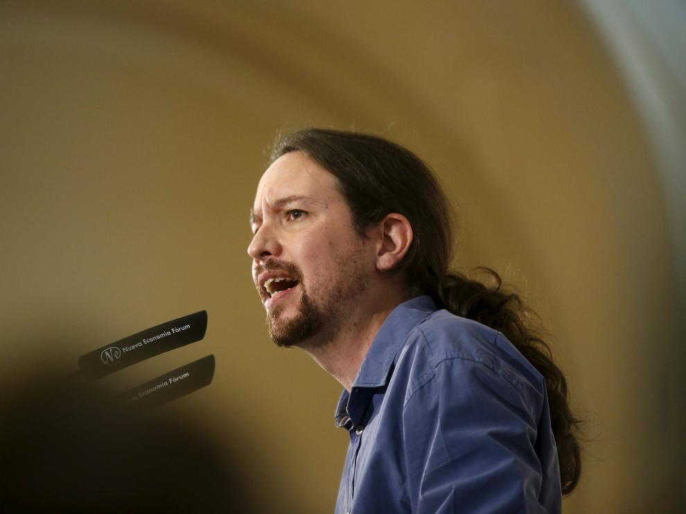El secretario general de Podemos anunció además algunas novedades en su partido.
