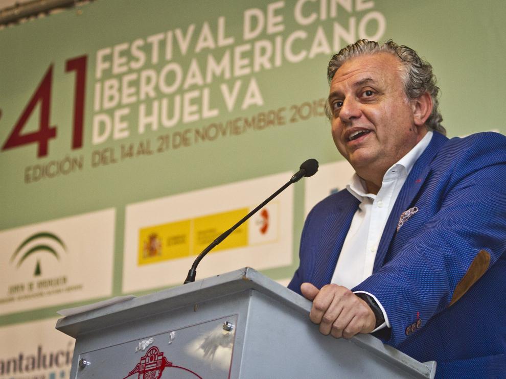 El director del Festival de Cine Iberoamericano de Huelva, Pedro Castillo