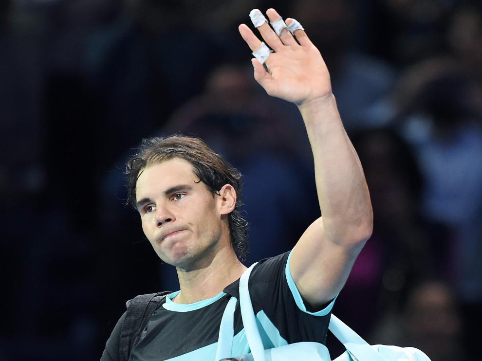 Nadal se despide de la copa de Maestros
