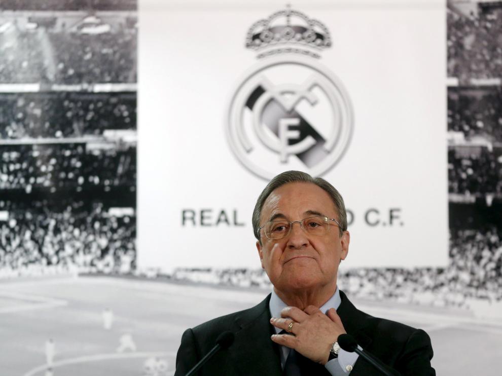 Florentino Pérez, presidente del Real Madrid.