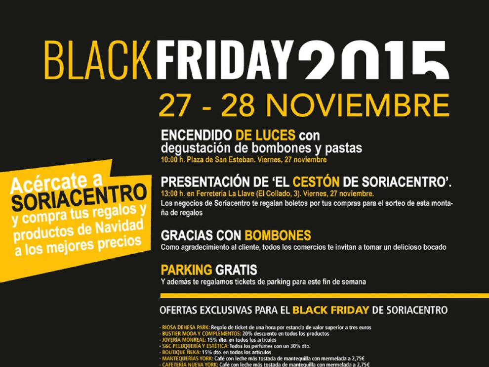 Cartel del 'Black Friday' 2015