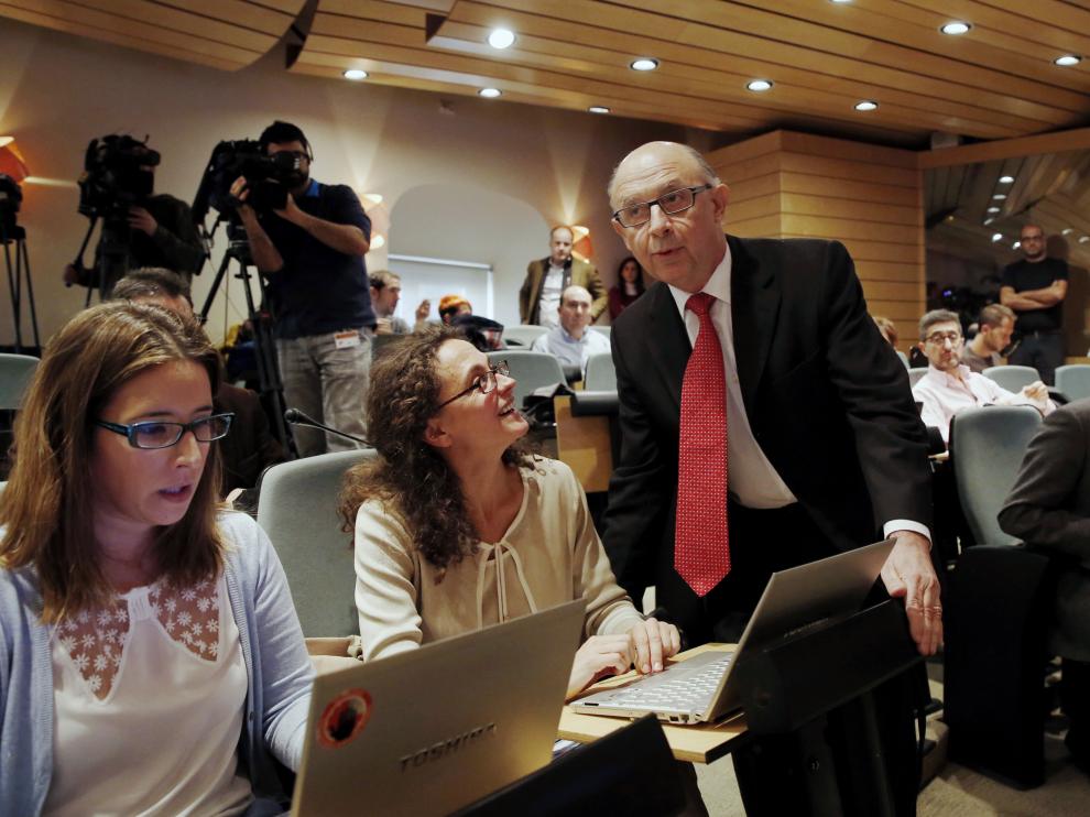 El ministro de Hacienda, Cristóbal Montoro