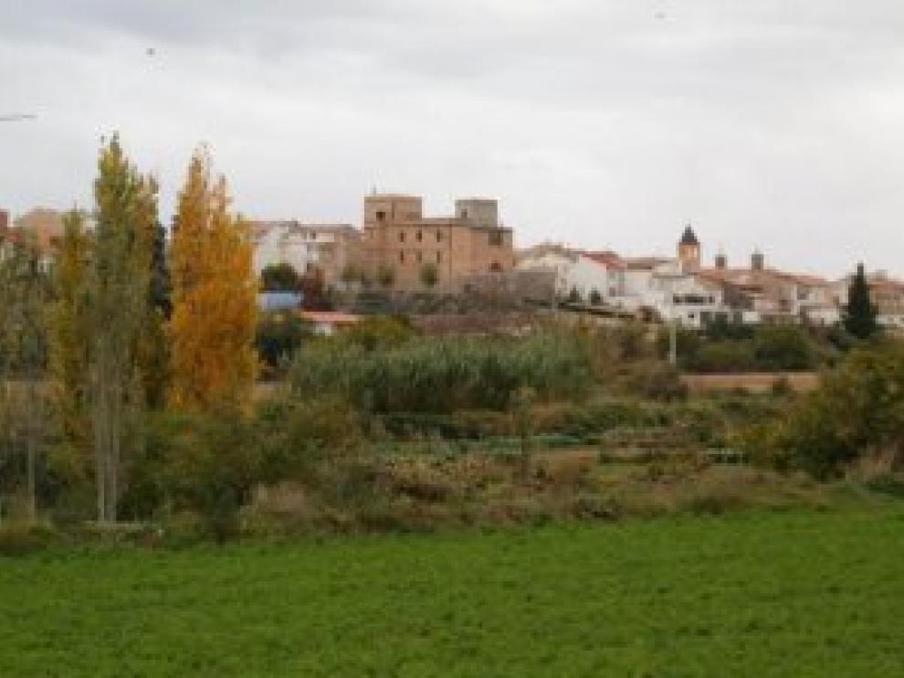 Imagen de la localidad zaragozana de Novallas.