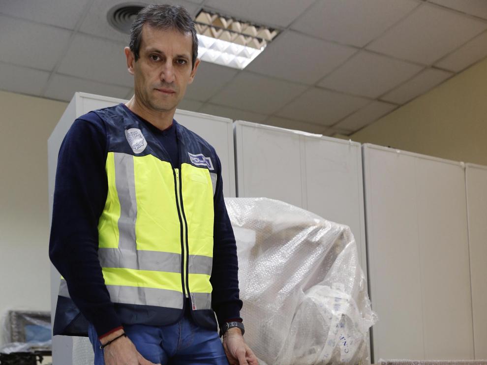 Falsificación de arte en España, imagen de archivo.
