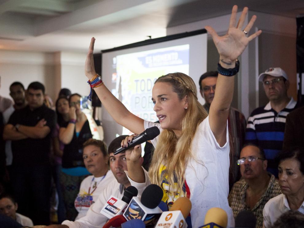 La venezolana Lilian Tintori.