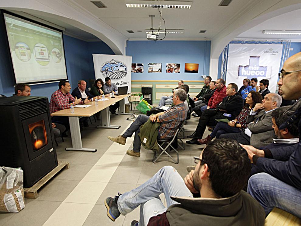 El Hueco ha acogido la primera jornada sobre agricultura ecológica organizada con Huertos de Soria.