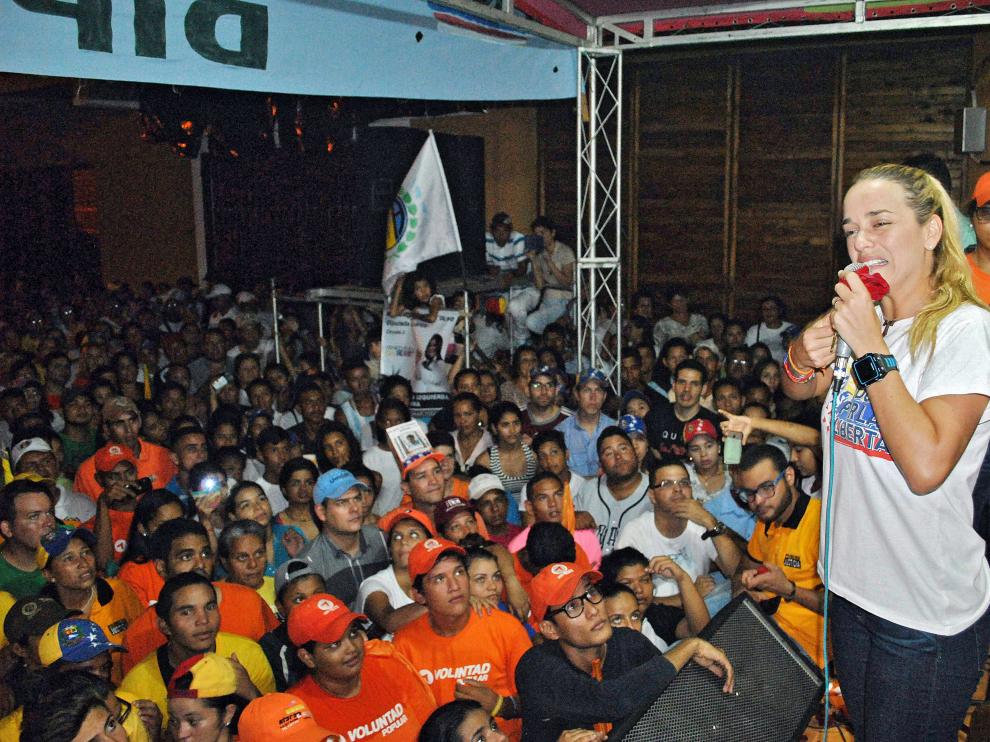Lilian Tintori en un acto este jueves.