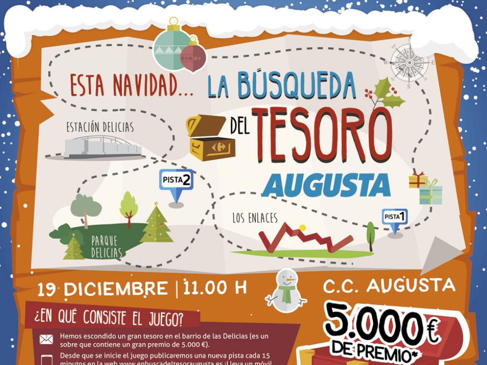 Una divertida 'búsqueda del tesoro' tomará las calles de Zaragoza esta Navidad