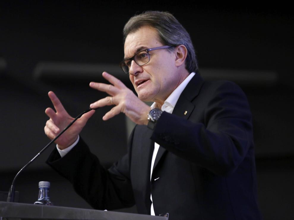 El presidente de la Generalitat en funciones y líder de CDC, Artur Mas.