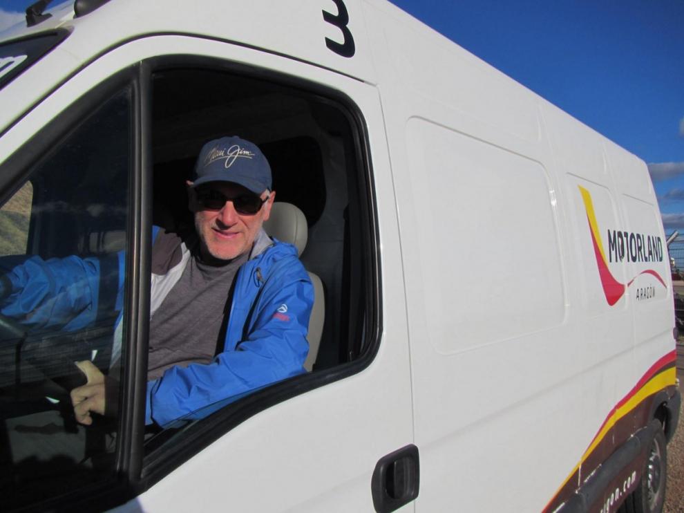 El belga Ricardo Thys en Motorland Aragón.