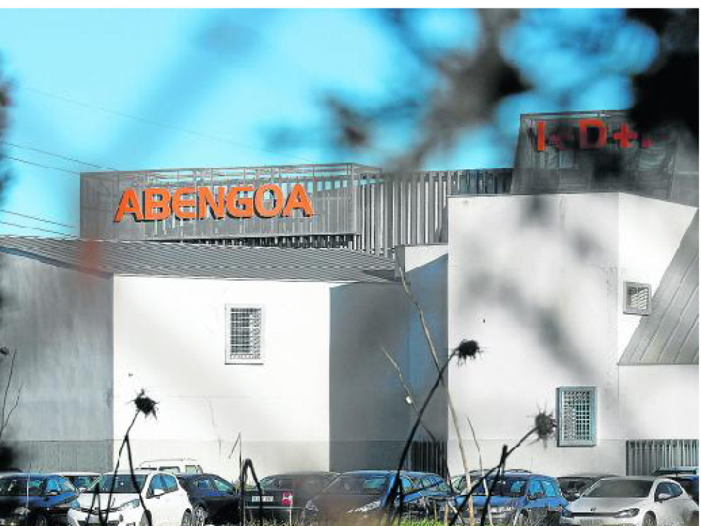 Exterior del complejo de Abengoa Water en la localidad sevillana de Dos Hermanas.