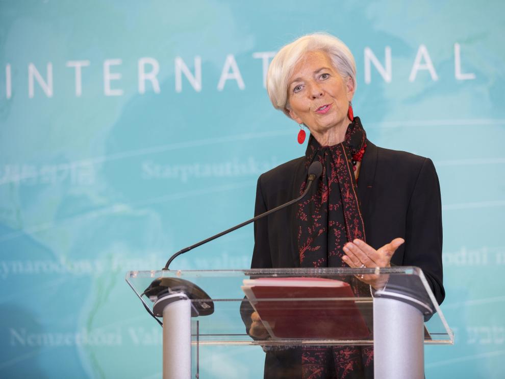 Directora gerente del FMI, Christine Lagarde