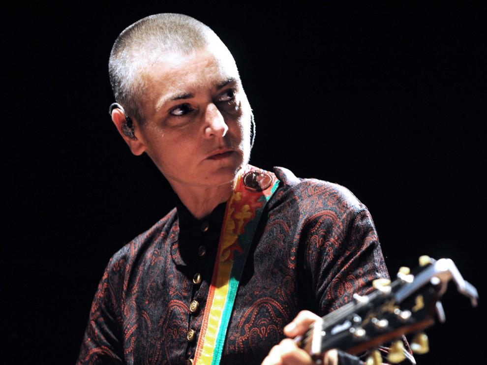 Sinead O'Connor en una foto de archivo.