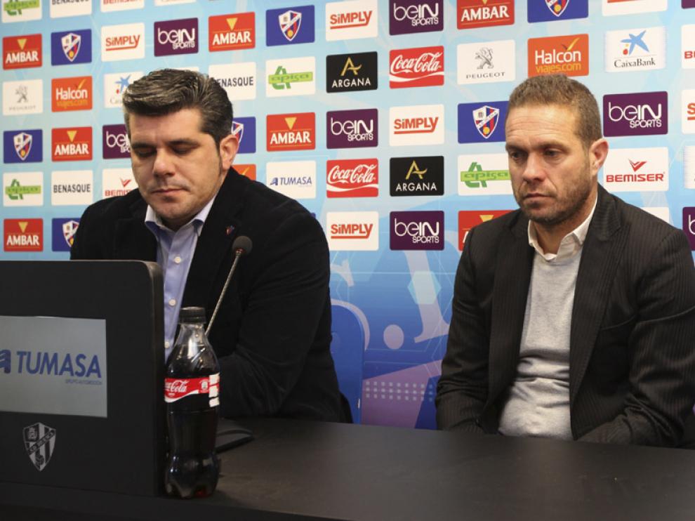 Tevenet se despide emocionado de la SD Huesca.