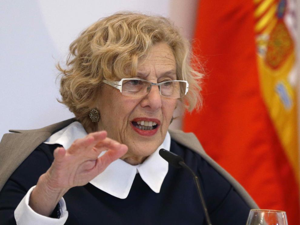 La alcaldesa de Madrid, Manuela Carmena