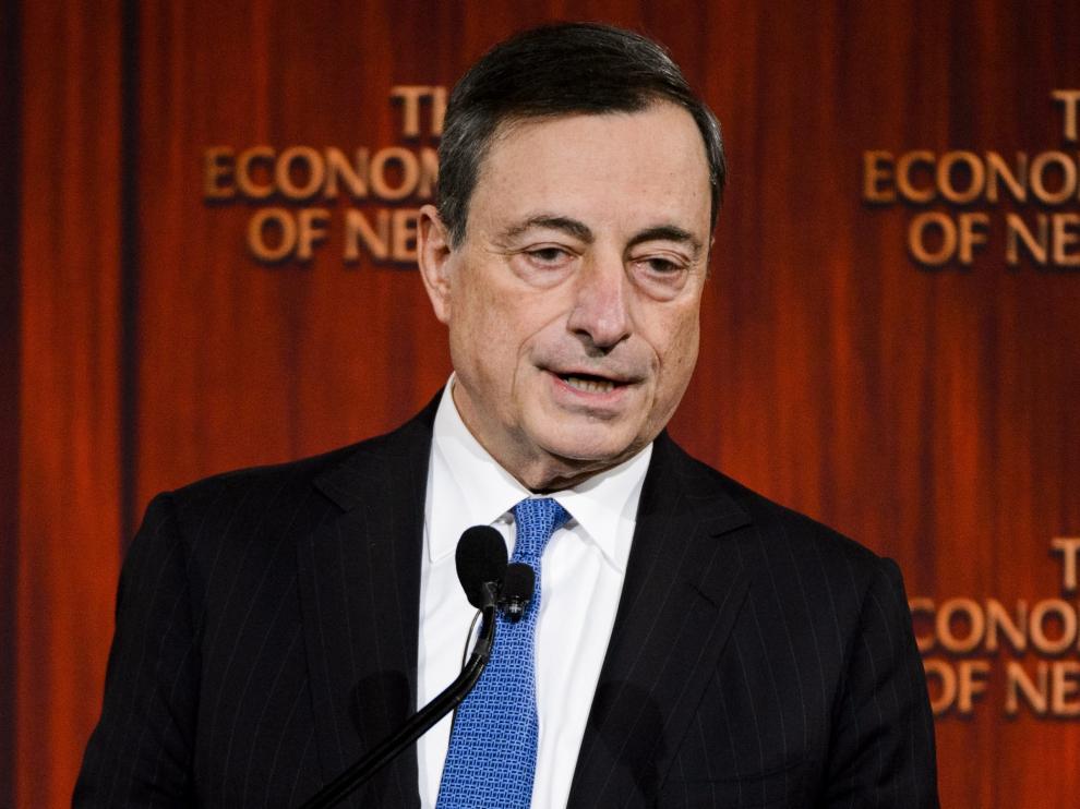 Mario Draghi en una imagen de archivo.