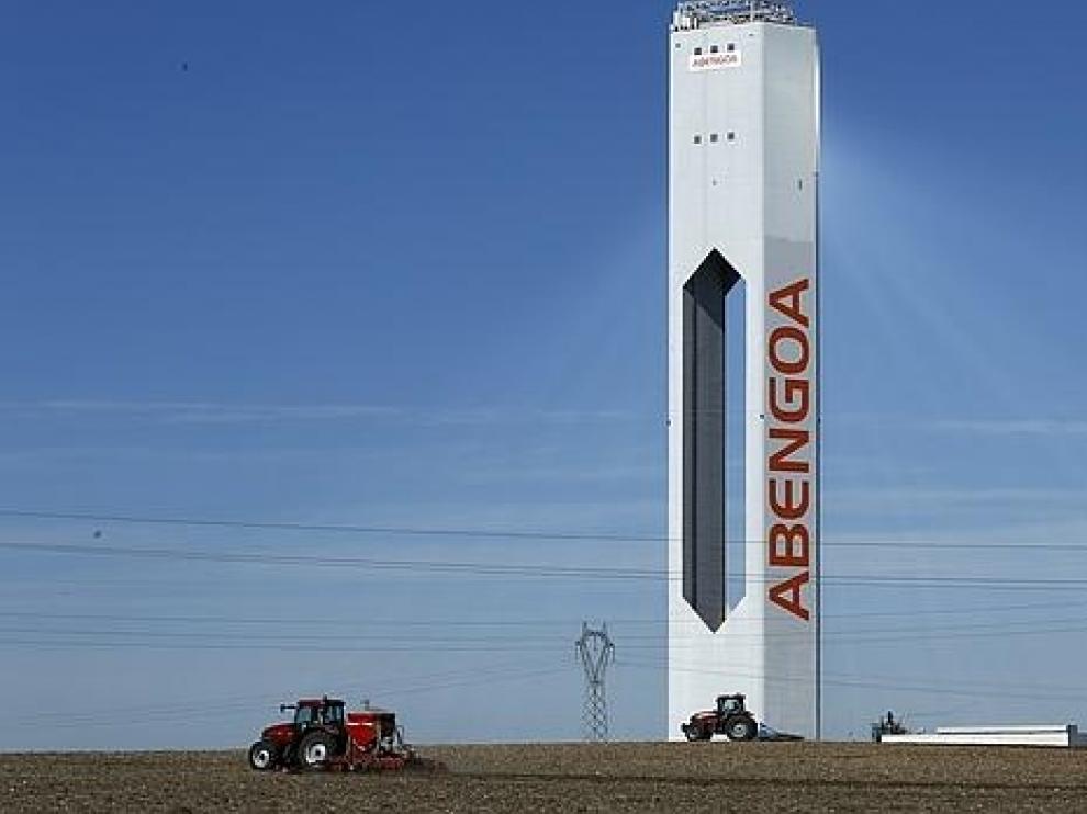 Torre de Abengoa en Sanlúcar la Mayor (Sevilla).