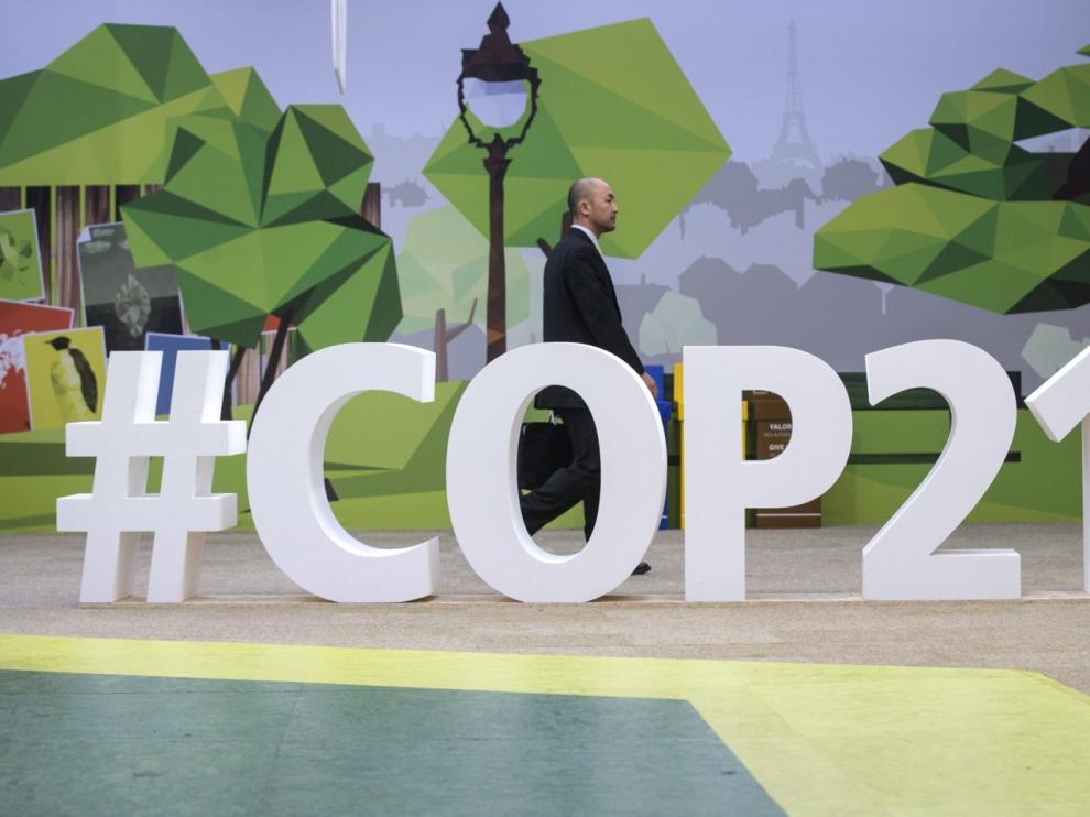 La cumbre contra el cambio climático se celebra estos días en París.