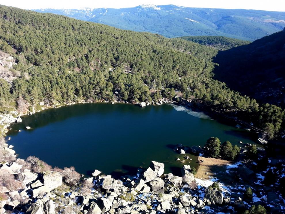 Vista de la Laguna Negra.