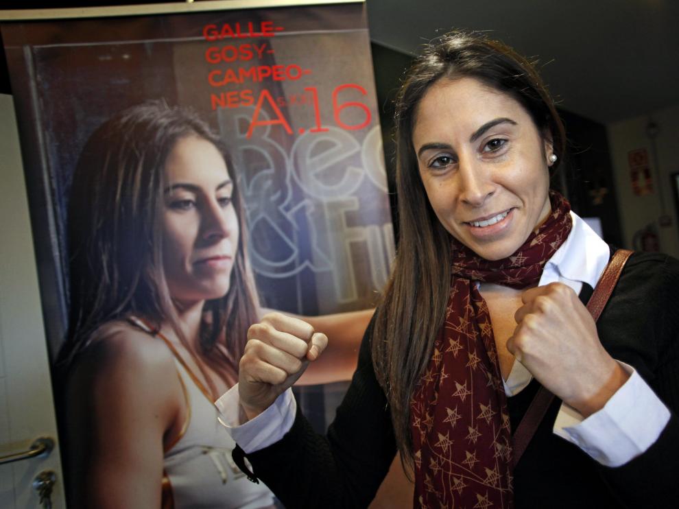 La púgil Marta Brañas