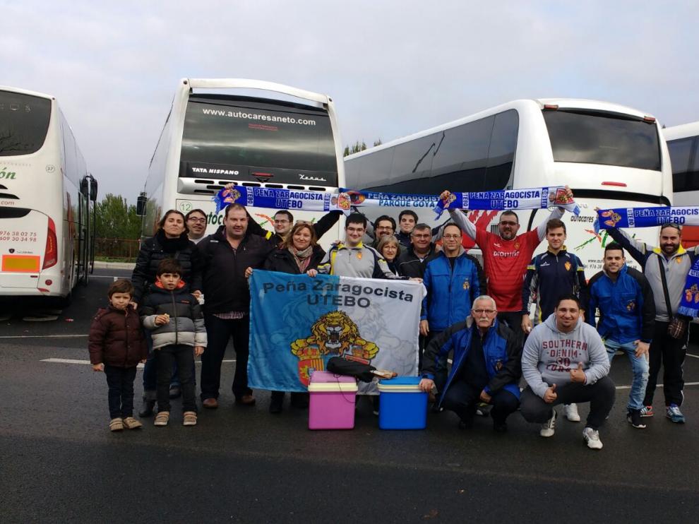 Desplazamiento de la afición del Real Zaragoza a Bilbao