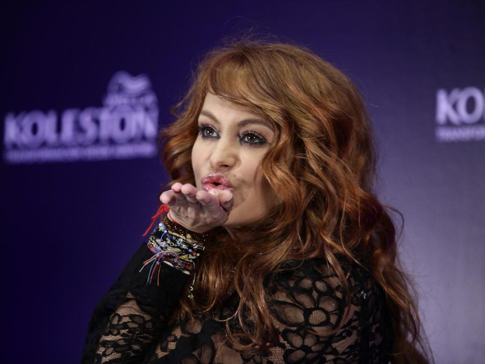 Paulina Rubio en una imagen de archivo.