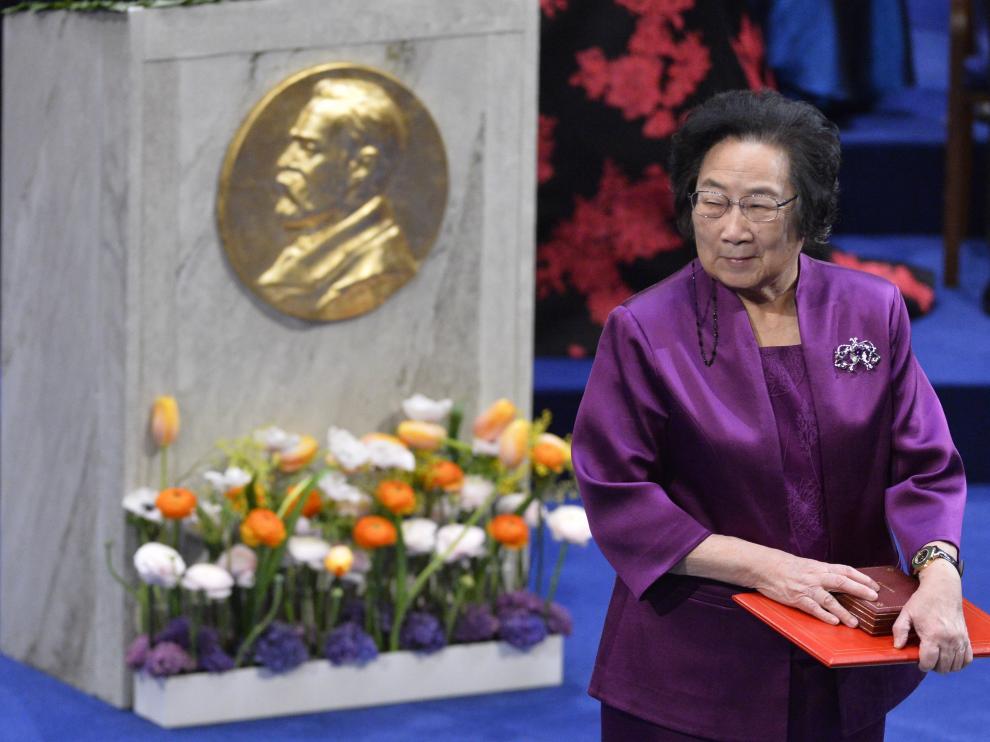 La cooganadora del Premio Nobel de Medicina 2015, la china Youyou Tu