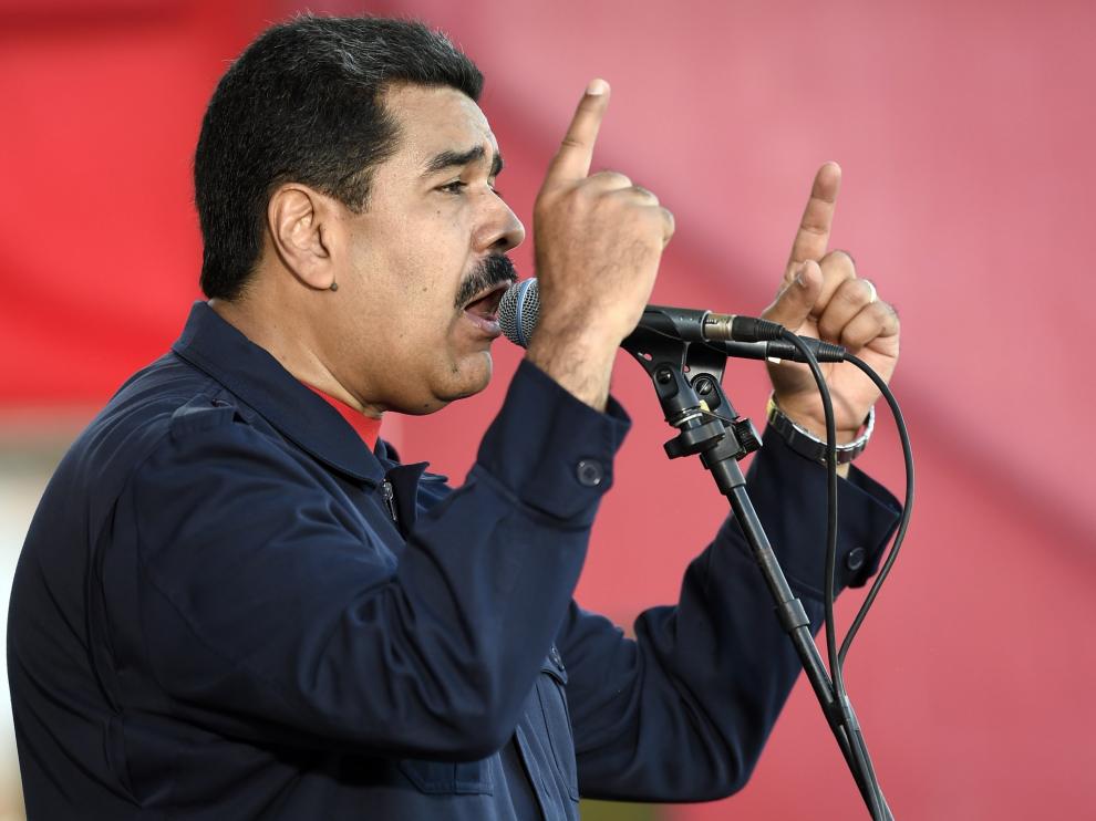 El líder chavista habló este sábado frente a casi tres mil soldados en un acto de la Fuerza Armada.
