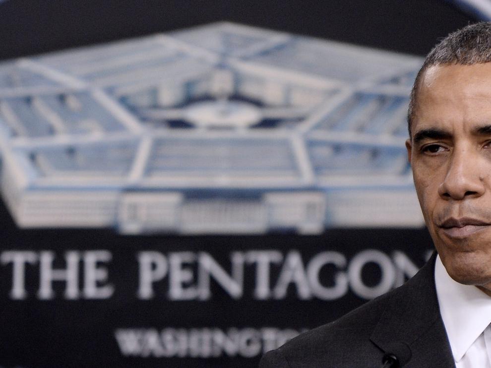 Obama da un discurso sobre la campaña contra los yihadistas del EI en Irak y Siria.