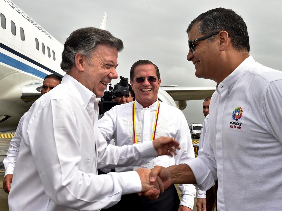 Firma del acuerdo del gobierno colombiano y las FARC