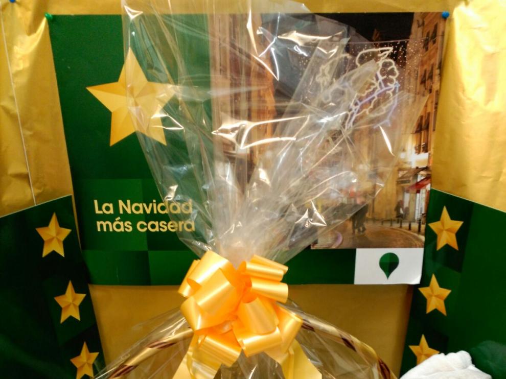 Sorteo de cinco cestas de Navidad valoradas en 100 euros
