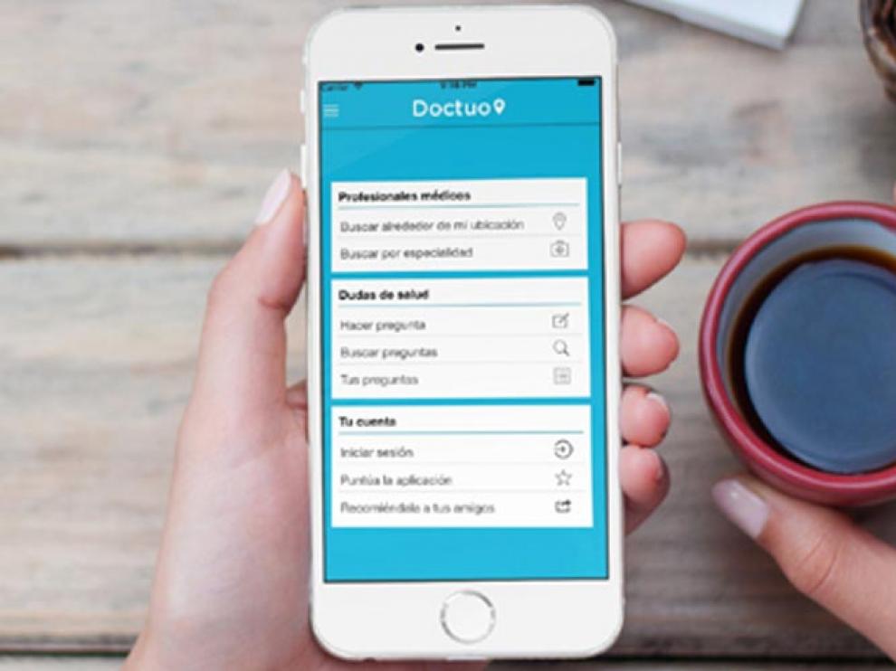La aplicación móvil de Doctuo está disponible en 'Google Play' e 'iTunes'.