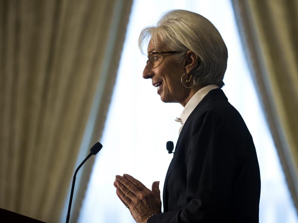 Christine Lagarde en una foto de archivo.