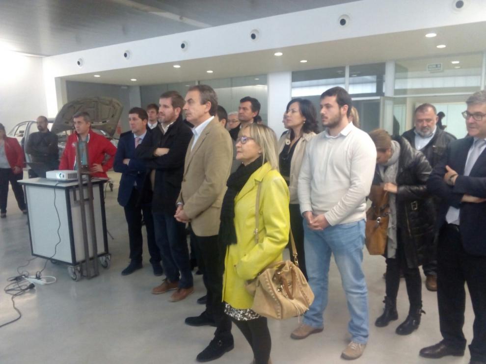 Rodríguez Zapatero tenía pendiente una visita a Alcañiz desde hace años.