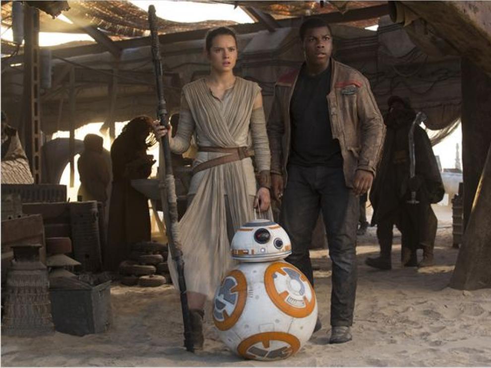 Fotograma de 'Star Wars: El despertar de la fuerza'.